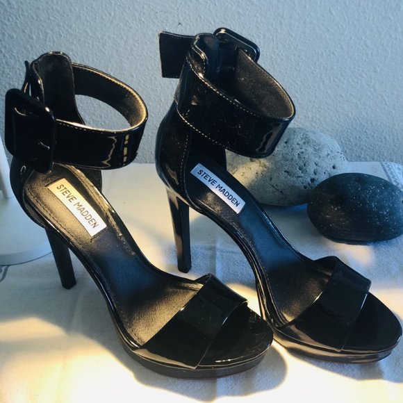 Steve Madden black patent leather - Picture 2 of 5